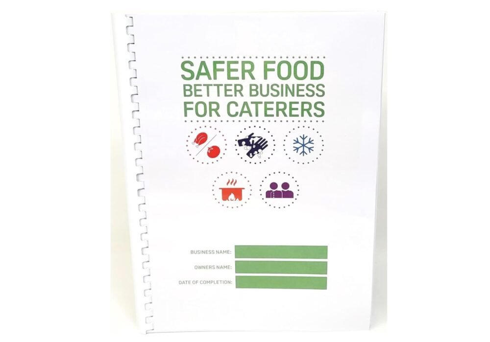 Safer Food Better Business 2025 Food Hygiene Record Book