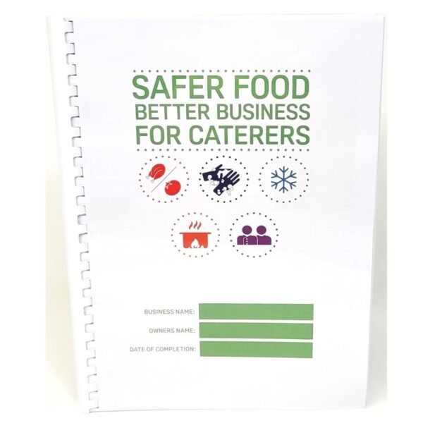 Safer Food Better Business 2025 Food Hygiene Record Book